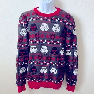 Star Wars, Crew Neck Long Sleeve Christmas Sweater